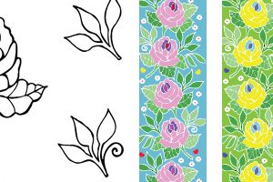 Floral Mother’s Day Free Digital Stamps & Paper Strips