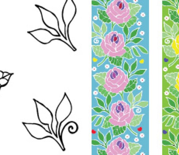 Floral Mother’s Day Free Digital Stamps & Paper Strips