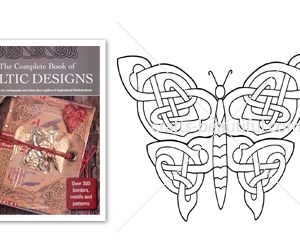 Knotted Celtic Butterfly Free Digital Download