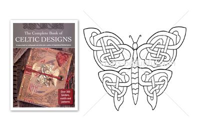 Knotted Celtic Butterfly Free Digital Download