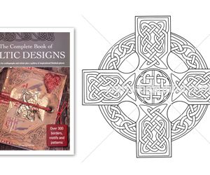 Detailed Celtic Cross Free Digital Download