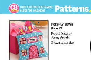 Crafts Beautiful February 2012 (issue 237) Template Pack