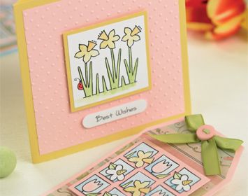 Spring Stamped Daffodil Cards Spring Stamped Daffodil Cards