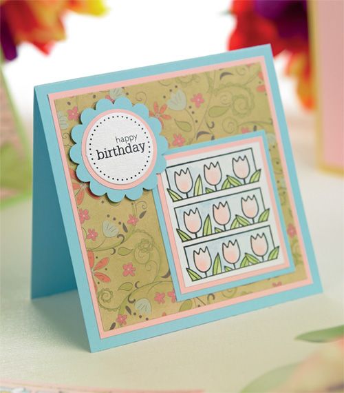Spring Stamped Daffodil Cards