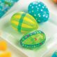 Decoupaged Eggs & House Easter Set