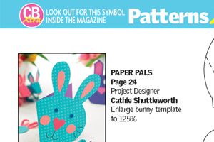 Crafts Beautiful April 2012 (issue 239) Template Pack