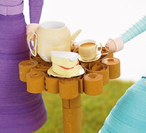 Quilled Tea Party Set
