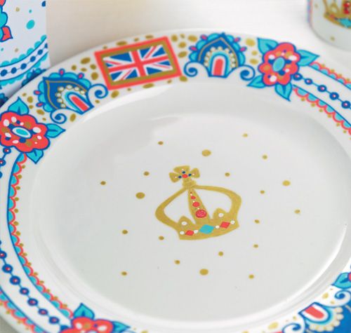 Royal British Pen Painted Ceramics