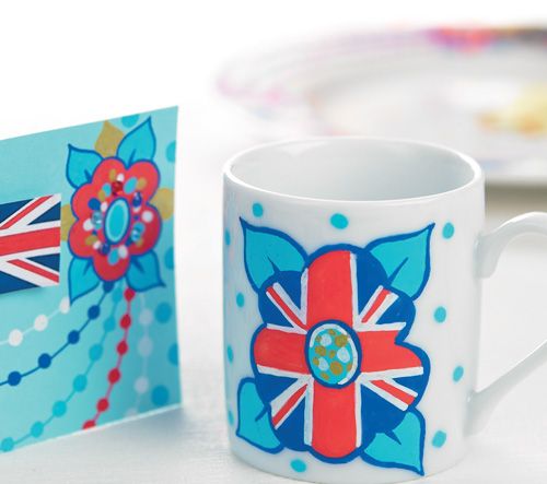 Royal British Pen Painted Ceramics