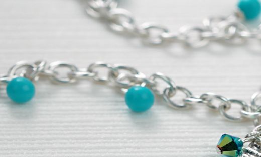 Summer Shells Silver Charm Jewellery