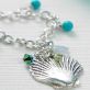 Summer Shells Silver Charm Jewellery