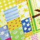 Yellow Gingham Tag Easter Card