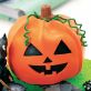 Pumpkin, Witch & Spider Polymer Clay Halloween Cake Topper