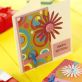 Funky Retro Birthday Card