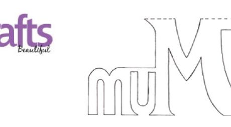Mum Letter Stencil Template Mum Letter Stencil Template