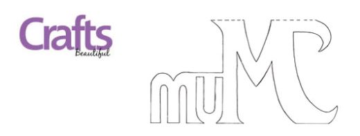 Mum Letter Stencil Template