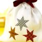 Scandi Style Christmas Decorations and Sack