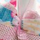 Stitched Fabric Hanging Heart