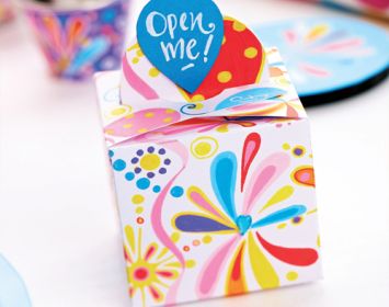 Vibrant Pen Painted Party Set Vibrant Pen Painted Party Set