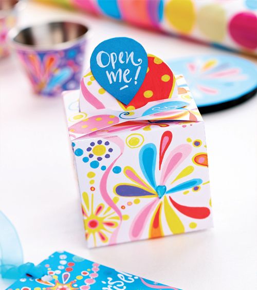 Vibrant Pen Painted Party Set