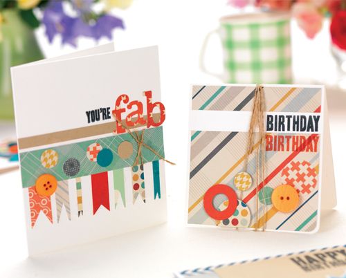 Contemporary Men’s Birthday Card