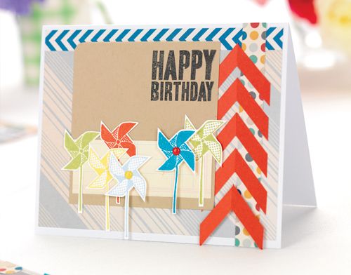 Contemporary Men’s Birthday Card