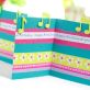 Concertina Fold Music Themed Card