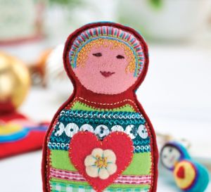 Felt Dolly Babuska Dollies