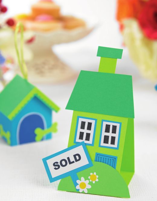 3-D House Warming Cards