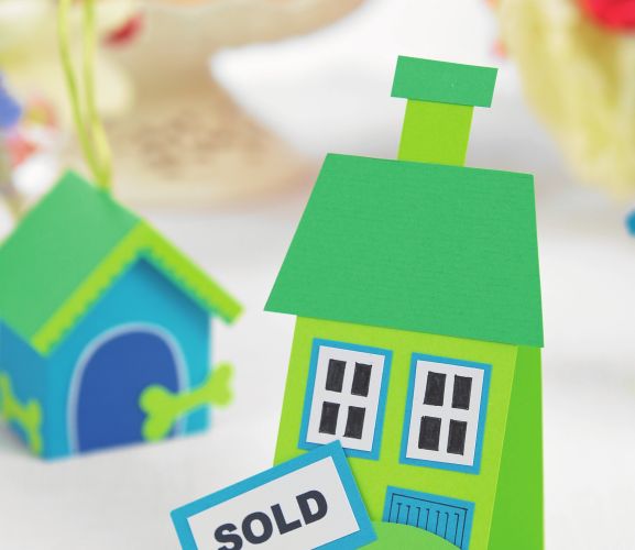 3-D House Warming Cards