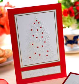 Paper Pricking Christmas Cards Paper Pricking Christmas Cards