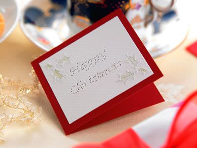 Paper Pricking Christmas Cards