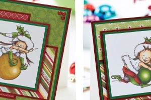 Simple Elf Christmas Cards Free Project