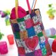 Stitched Upcycled Sweet Wrapper Bag