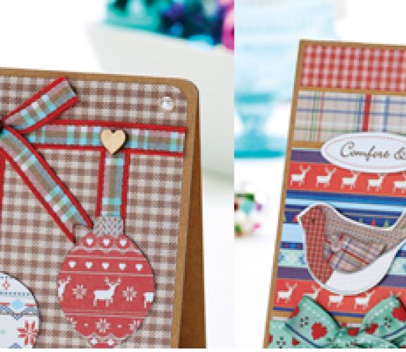 Scandi Christmas Cards Free Project