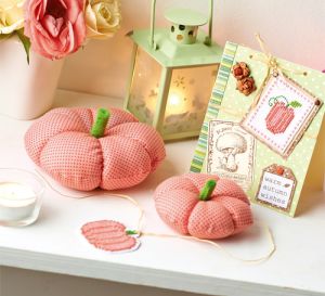 Stitched Fabric Pumpkins