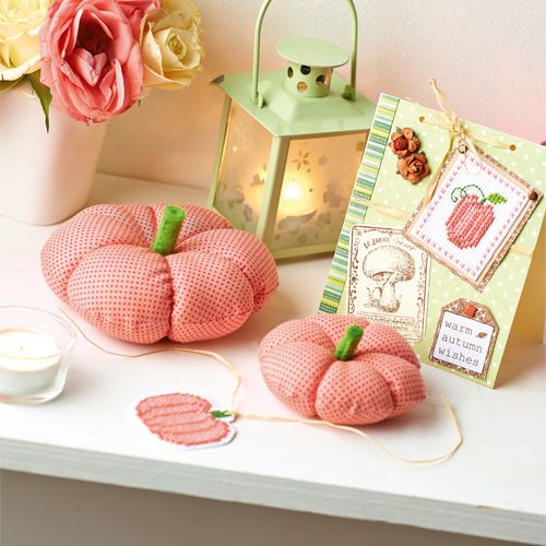 Stitched Fabric Pumpkins