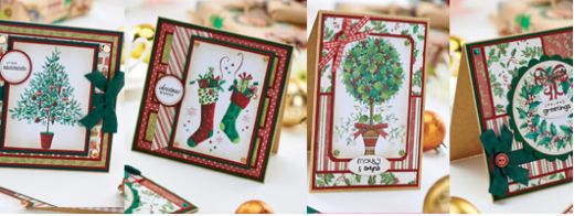 Traditional Christmas Cards Free Project