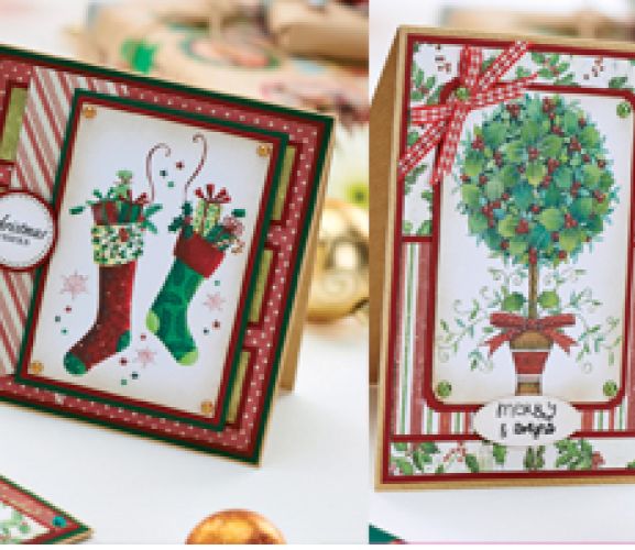 Traditional Christmas Cards Free Project