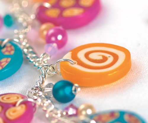 Polymer Clay Charm Necklace