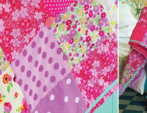 Chintzy Floral Summer Quilt Free Project