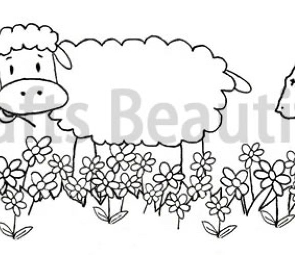 Spring Cow Easter Craft Free Download