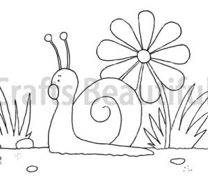 Snail Children’s Craft Free Download