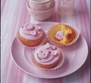 Pig Sugarcraft Cupcake Recipe