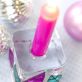 Handpainted Glass Candle Holder