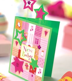 Star New Baby Card Star New Baby Card