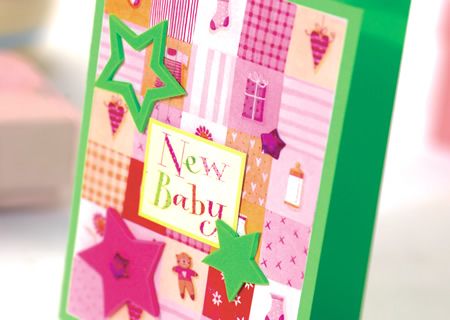 Star New Baby Card