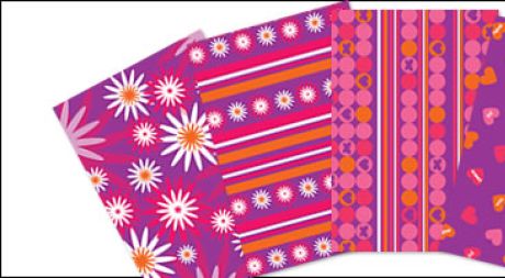 Crafts Beautiful October 2008 Template Pack & Free Papers