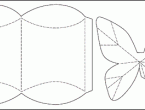 3-D Butterfly & Pillow Box Templates