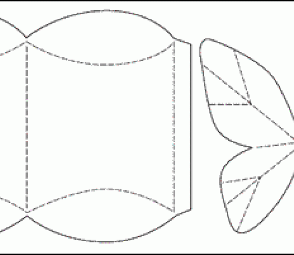 3-D Butterfly & Pillow Box Templates